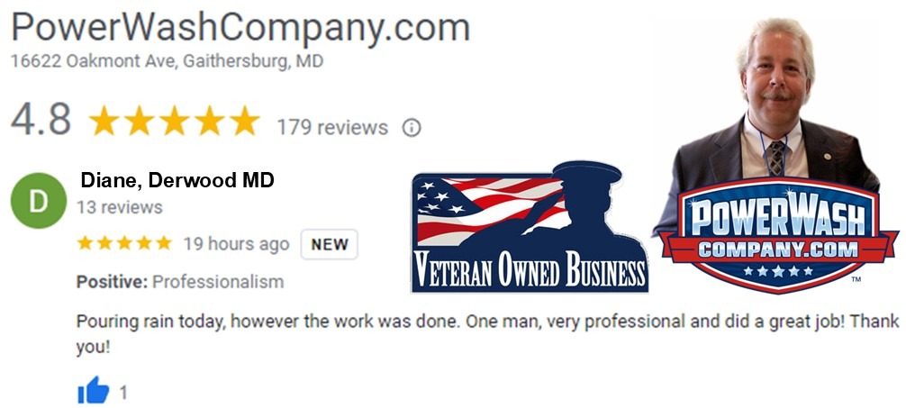 Pressure Washing Derwood Maryland